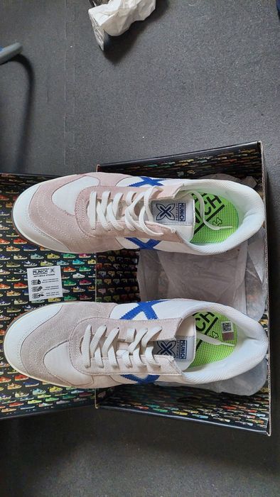 Sapatilhas futsal Munich Gresca 44 novas