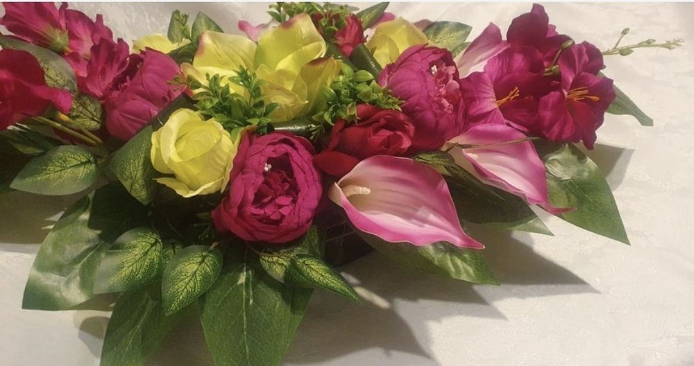 Stroik, wiązanka, kompozycja na cmentarz 260