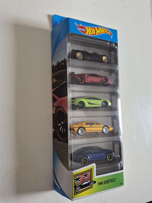 HW Exotics Pack 5x Hot Wheels 2019