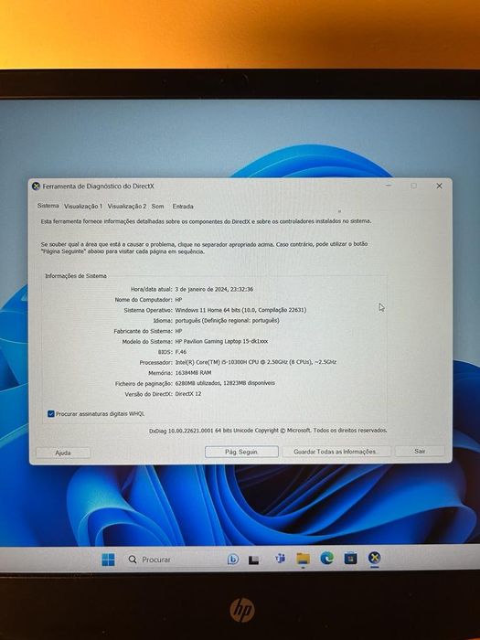 *OFERTA* Portátil Gaming HP Pavillion64584680669186124