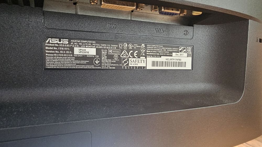 Monitor 22 Polegadas ASUS VP228TE