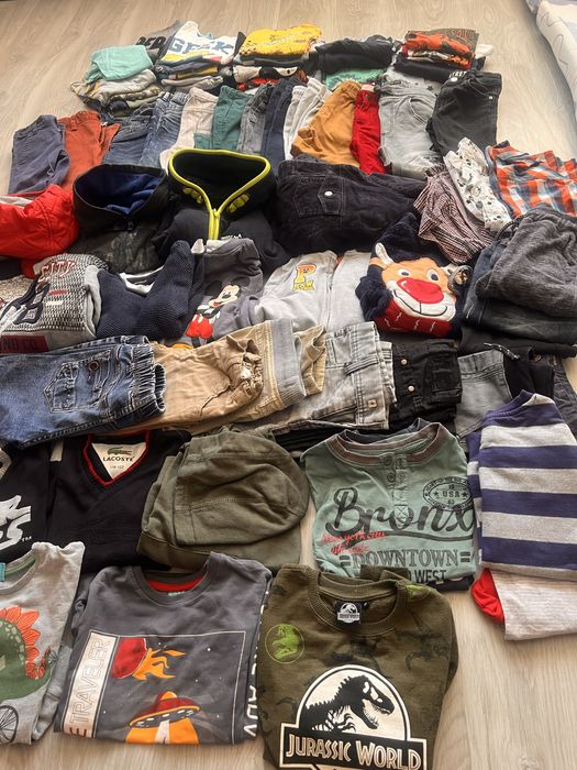 Paka ubranek dla chłopca 116/128