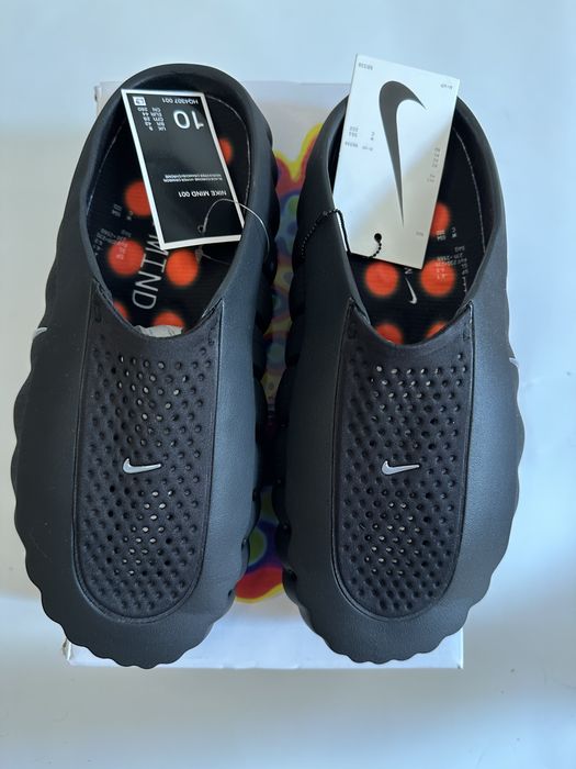 Nike Mind 001 Black Chrome Hyper Crimson Buty Sneakersy 44 Nowe ISPA Recovery Sensory Kicks klapki japonki swag drill drip wygodne