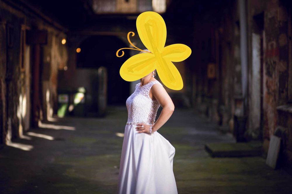 Używana Suknia ślubna R. 38 Elizabeth Passion