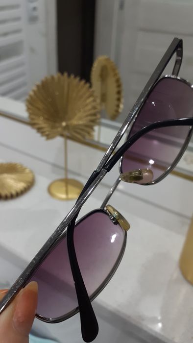 Oldschool violet sunglasses y2k 90s Fioletowe,przyciemniane, okulary p