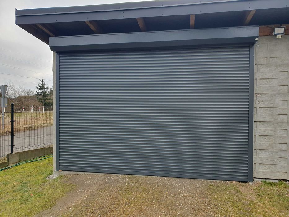 Brama Rolowana 240x240 Antracyt - Jaworzno