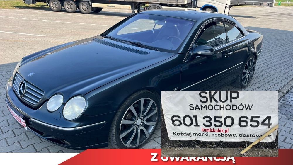 Mercedes-Benz CL pisemna gwarancja , Mercedes CL 500 ,możliwa zamiana