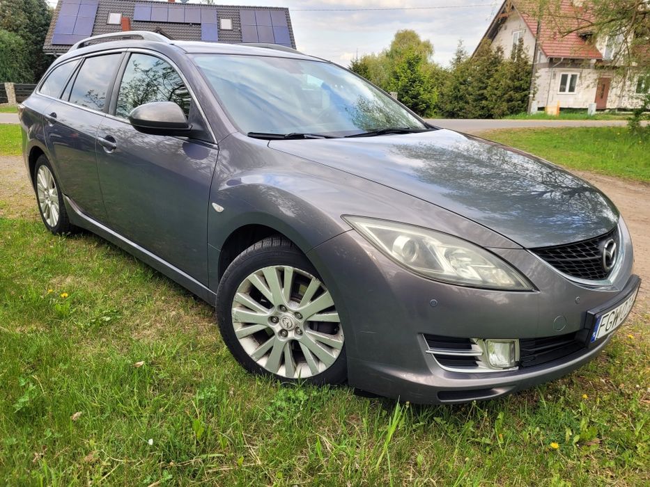 Mazda 6 2.0 diesel 143km zadbany 2008r hak Klimatyzacja