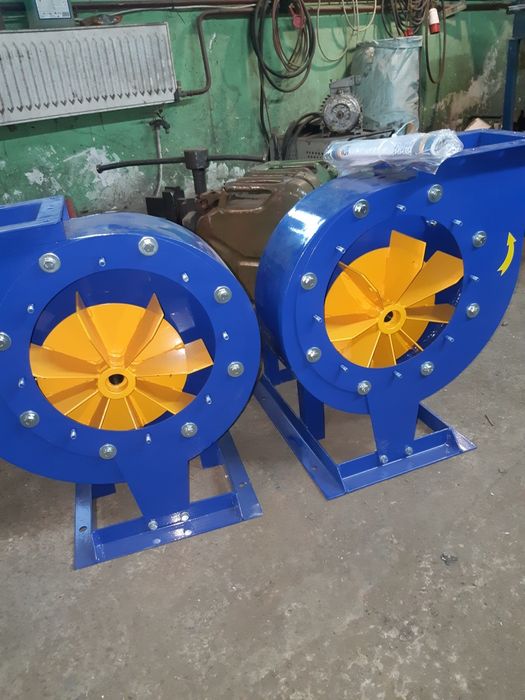 Вентилятор на тирсу. Транспортний вентилятор. Димохідний вентилятор.