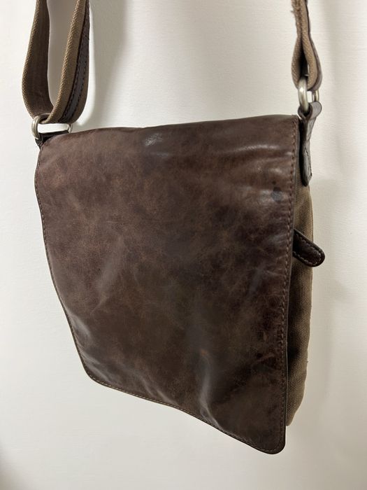 Сумка чоловіча через плече вінтажна maddison