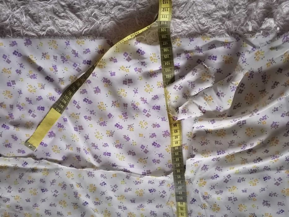 Kupon tkaniny łączka