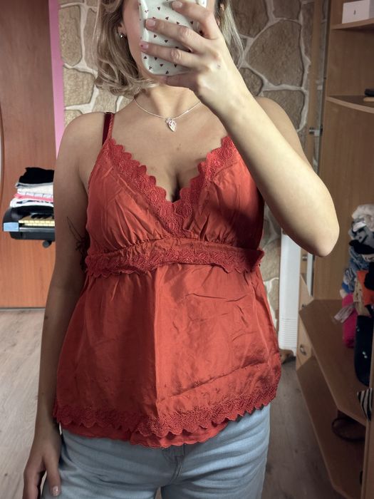 Bluzka na ramiączkach piżama 36 S