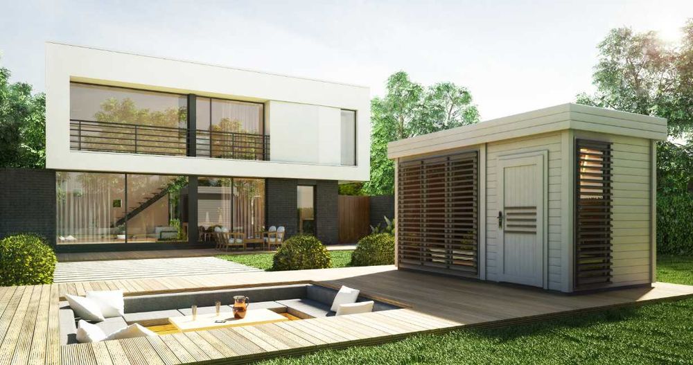 Sauna Ogrodowa Fińska - MEGS05 4x2m Polski Producent