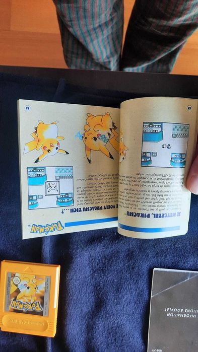 Jogo Nintendo - Gameboy Pokémon Yellow Special Pikachu edition - EUR - Original
