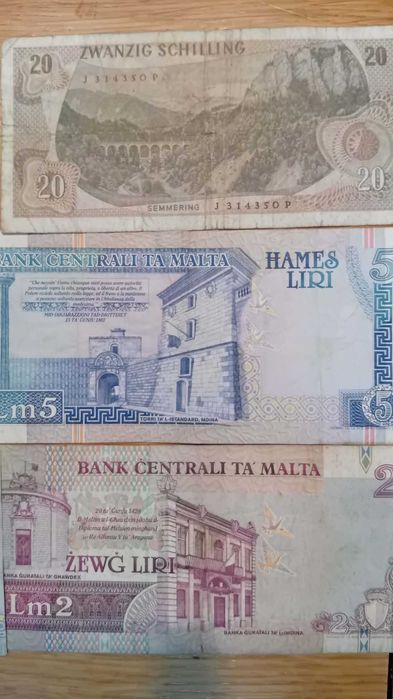 Spzredam banknoty z Europy