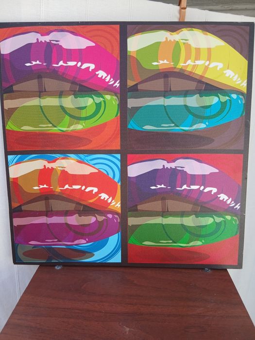 Quadro dos anjos e dos lábios