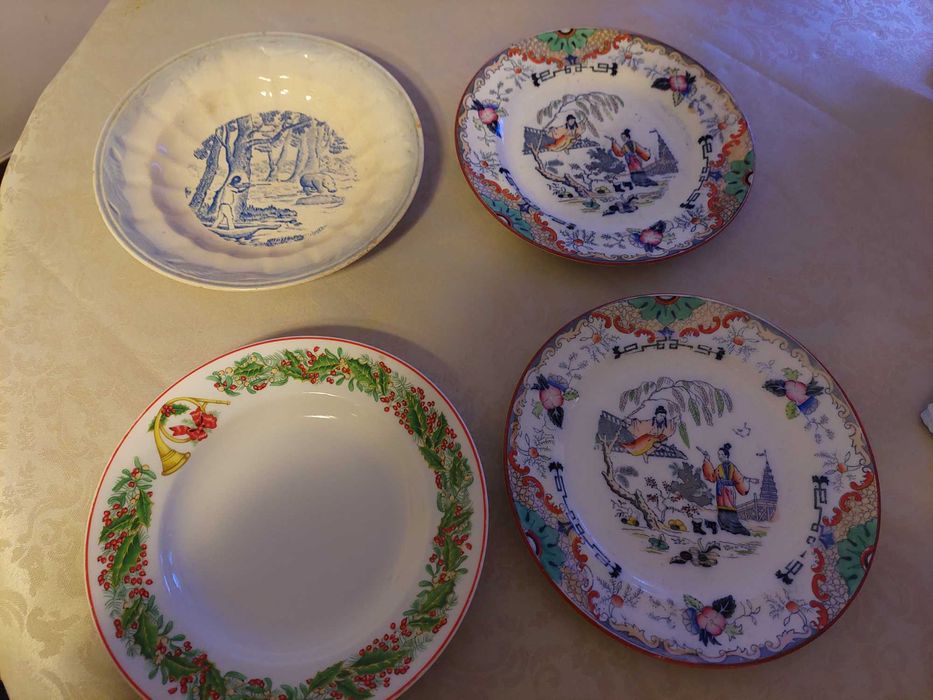 Pratos antigos Sacavém, Vista Alegre e Maastricht