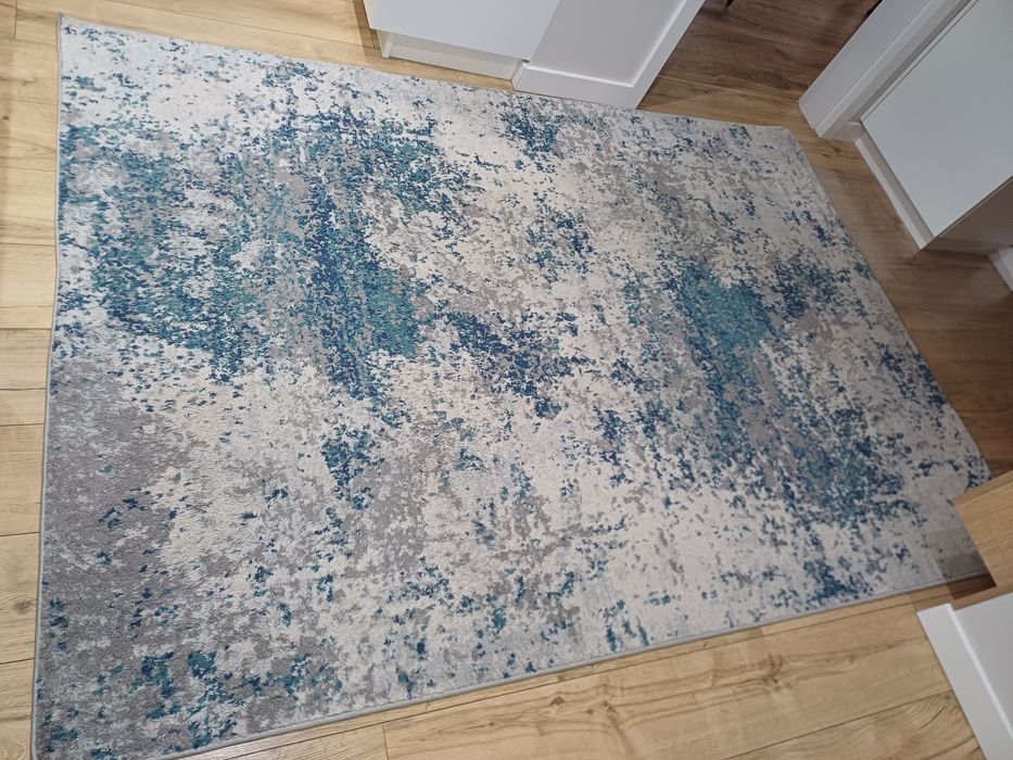 Dywan carpeto denver white/blue 160×230