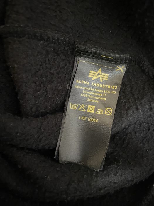 світшот alpha industries