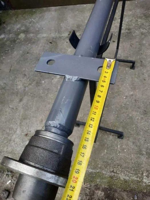 Ось, балка для причепа мотоблока посилена зі маточиною ВАЗ 2101