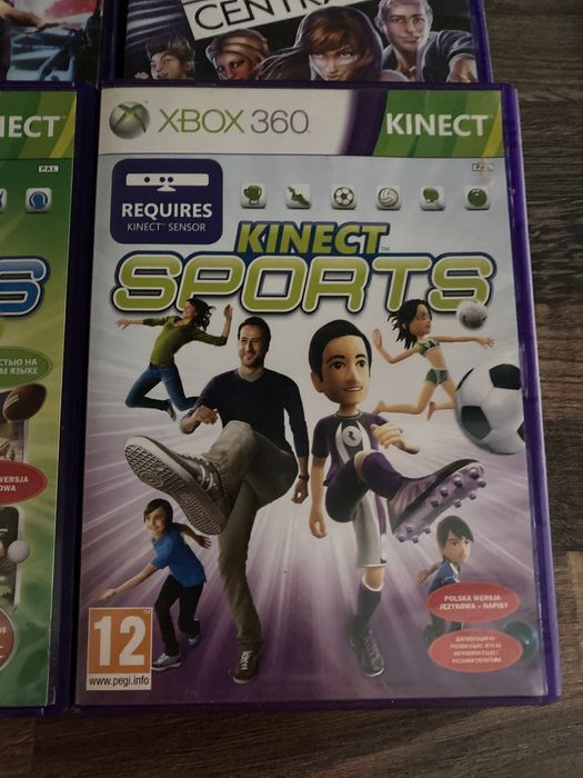 Xbox 360 Dance Central PL, Dance 3 PL, Kinect Sports 1 lub 2 PL!