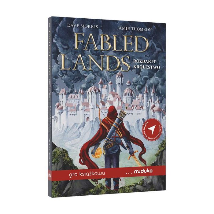 GRA KSIĄŻKOWA FABLED LANDS 1 Rozdarte królestwo MUDUKO gra