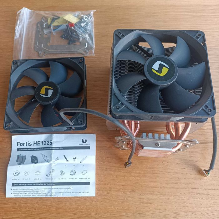 Chłodzenie CPU SILENTIUMPC Fortis HE1225 wieża AMD i INTEL + Gratis