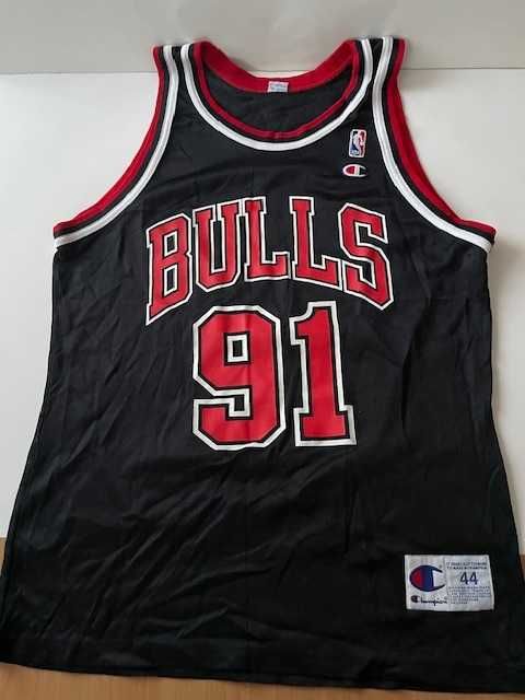 Koszulka koszykarska Chicago Bulls #91 Denis Rodman Champion L - 44
