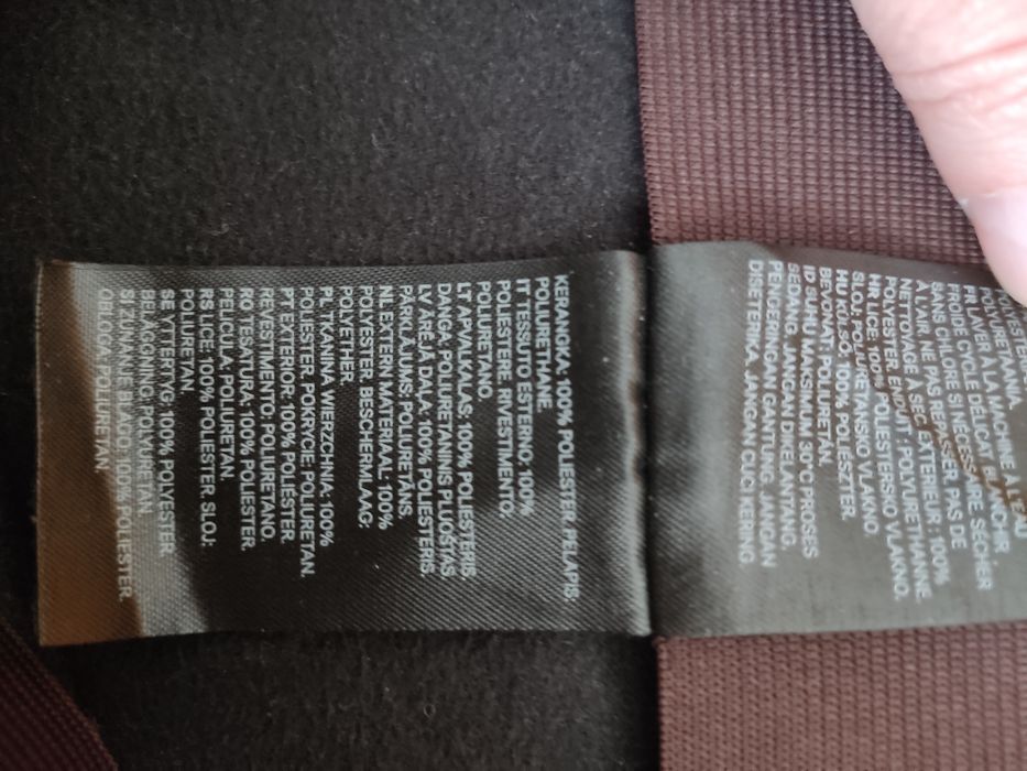 Spodnie skórzane H&M rozmiar 42 
R