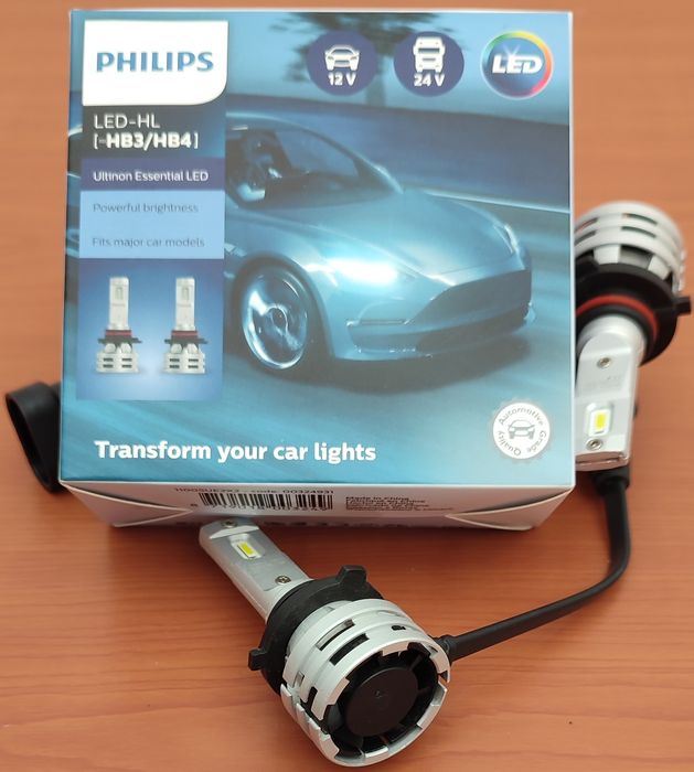 Philips Lâmpadas LED HB3 HB4