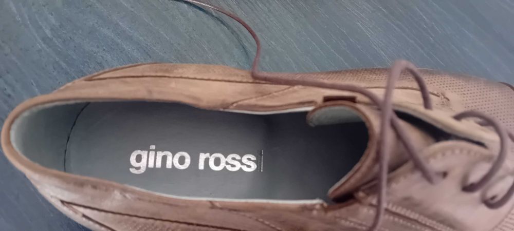 Półbuty Gino Rossi nowe 44,5 skóra naturalna buty męskie