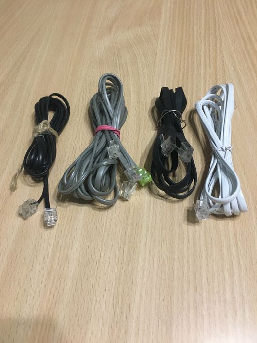 Телефон стационарный EUROLINE Easy to use Made in PRC, шнур телефонный