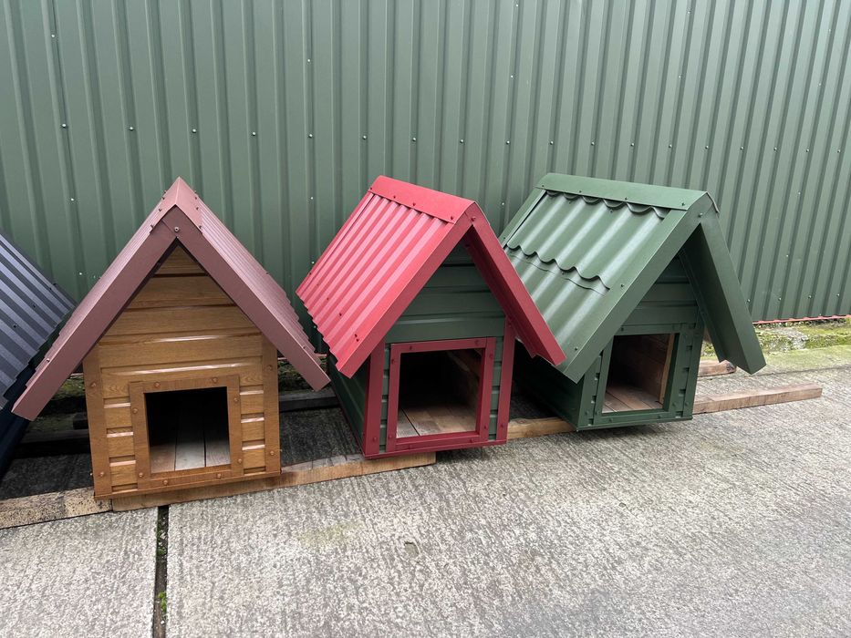Собачі будиночки,будки