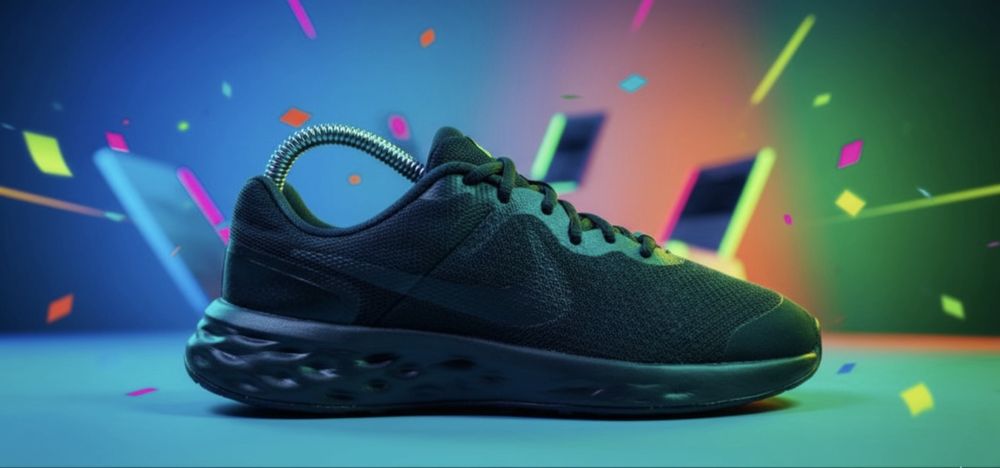 Оригінальні кросівки Nike Revolution 6 Black