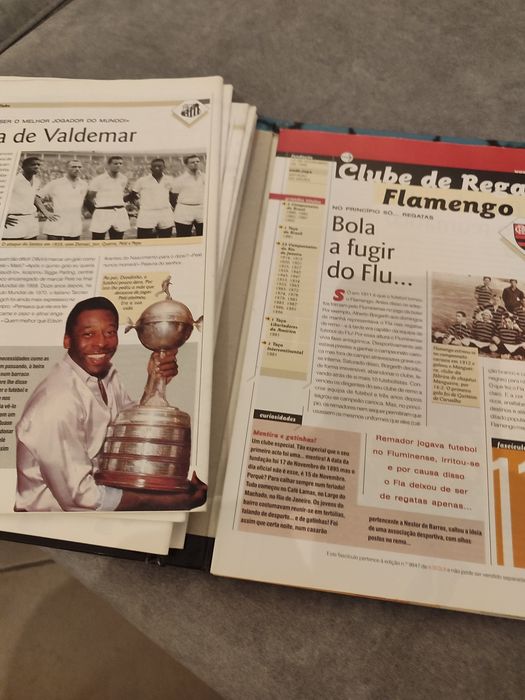 Colecção jornal A Bola fascículos Melhores Clubes do Mundo