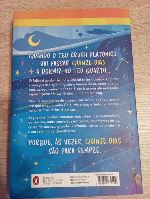 Livro Quinze Dias - Vitor Martins - Como Novo