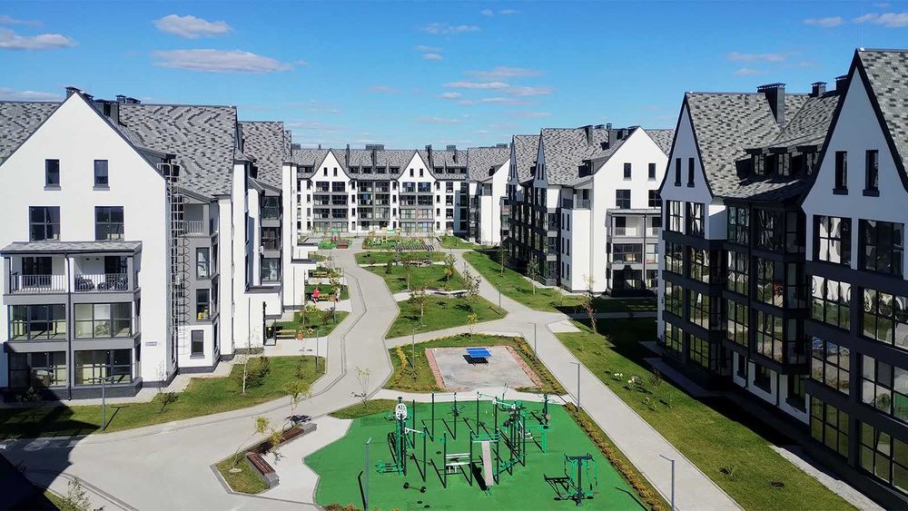 Простора 1-кімн. 63,8 кв.м. в малоповерховій новобудові ЖК Desna Park