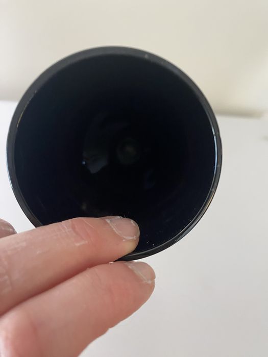 Copo vinho preto zara home