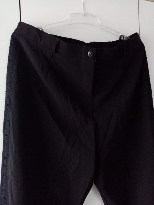 Spodnie damskie czarne
