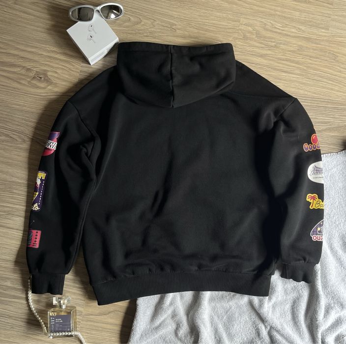 Bluza hoodie y2k patch racing nadruk z kapturem
