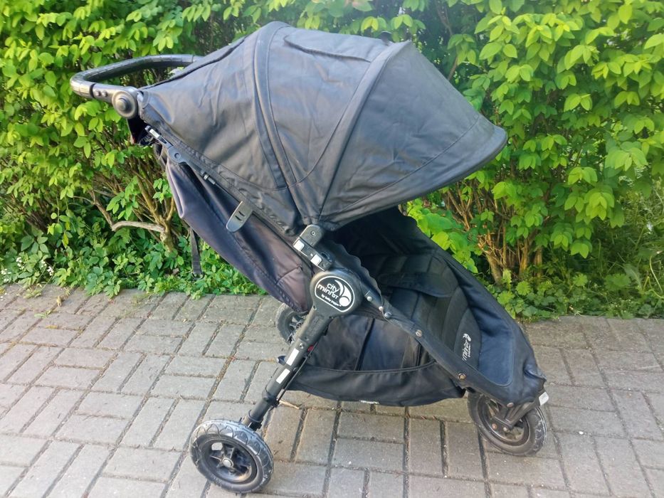 Wózek spacerowy Baby Jogger City Mini GT, folia, pałąk