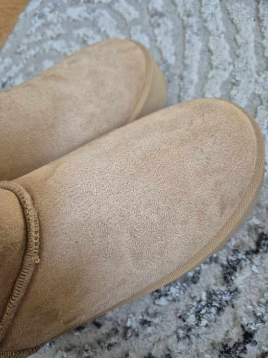 śniegowce zimowe buty na platformie 40 sinsay