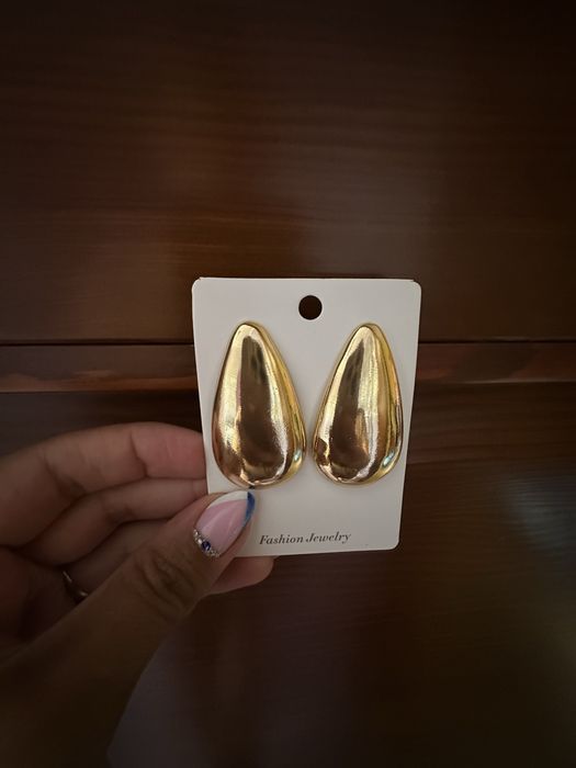 Kolczyki łezki zlote