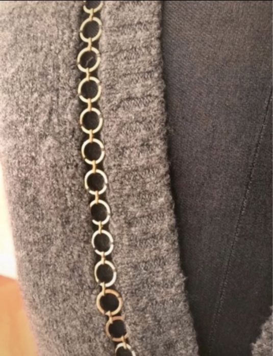 Sweter szary Zara m/l