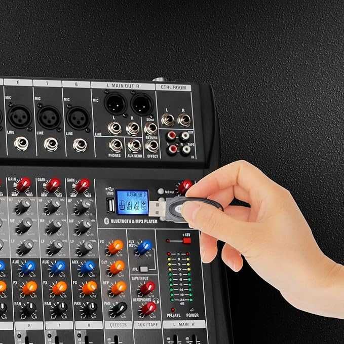 Mikser 8 kanałowy Depusheng nowy