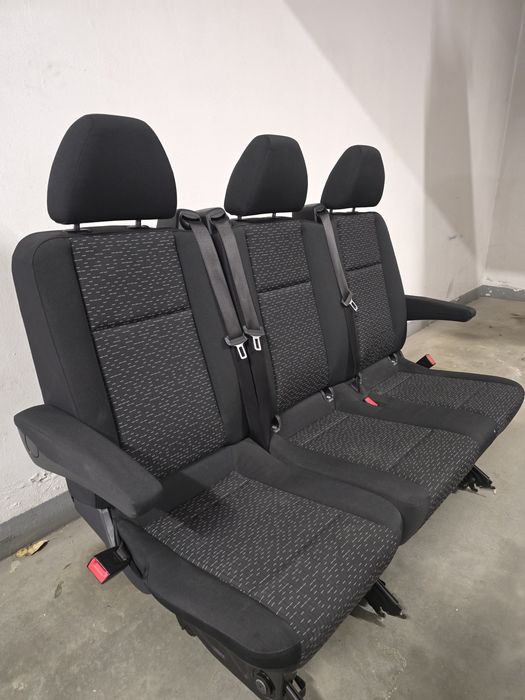 kanapa 2+1 drugi/trzeci rząd Mercedes Vito/V klasa