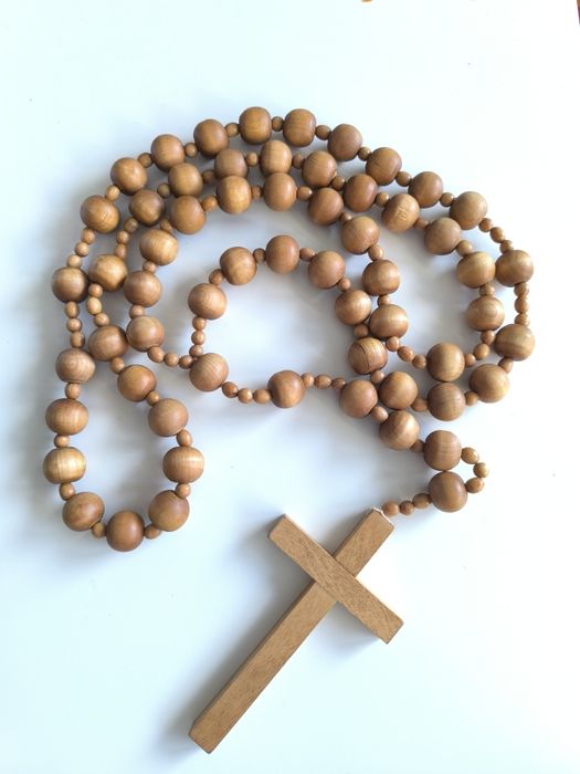 Drewniany różaniec
