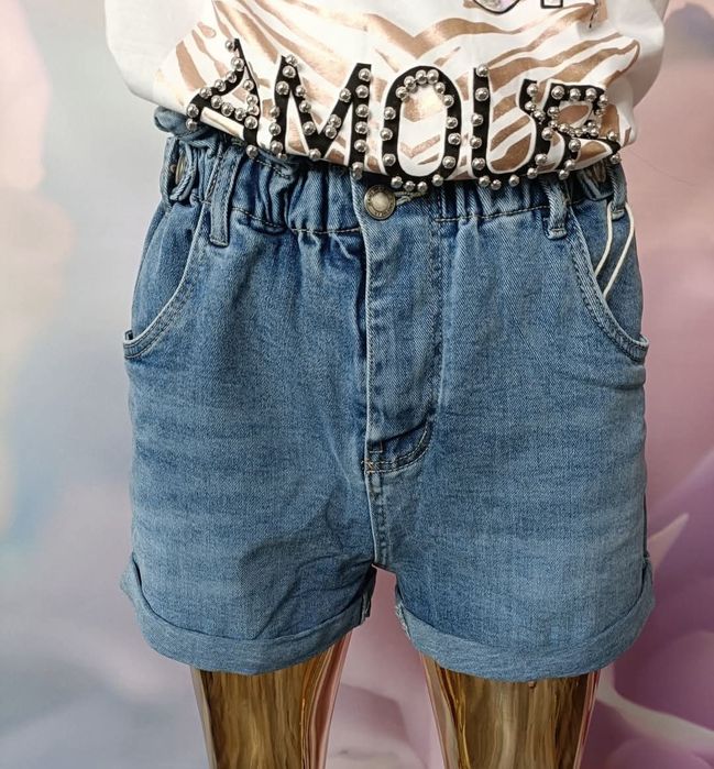 Spodenki szorty Msara jeans pas gumka