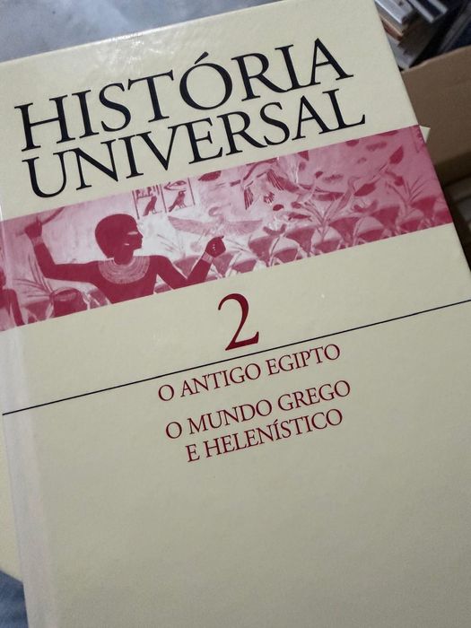 Colecção de 18 livros de História Universal