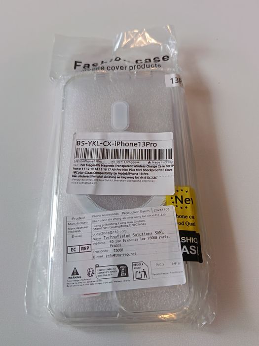 Etui Clear Case MagSafe do iPhone 13 Pro – Przezroczyste, Nowe